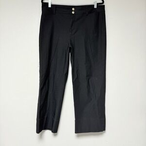 Chico Women's Black‎ Capri Dress Pants Size 12